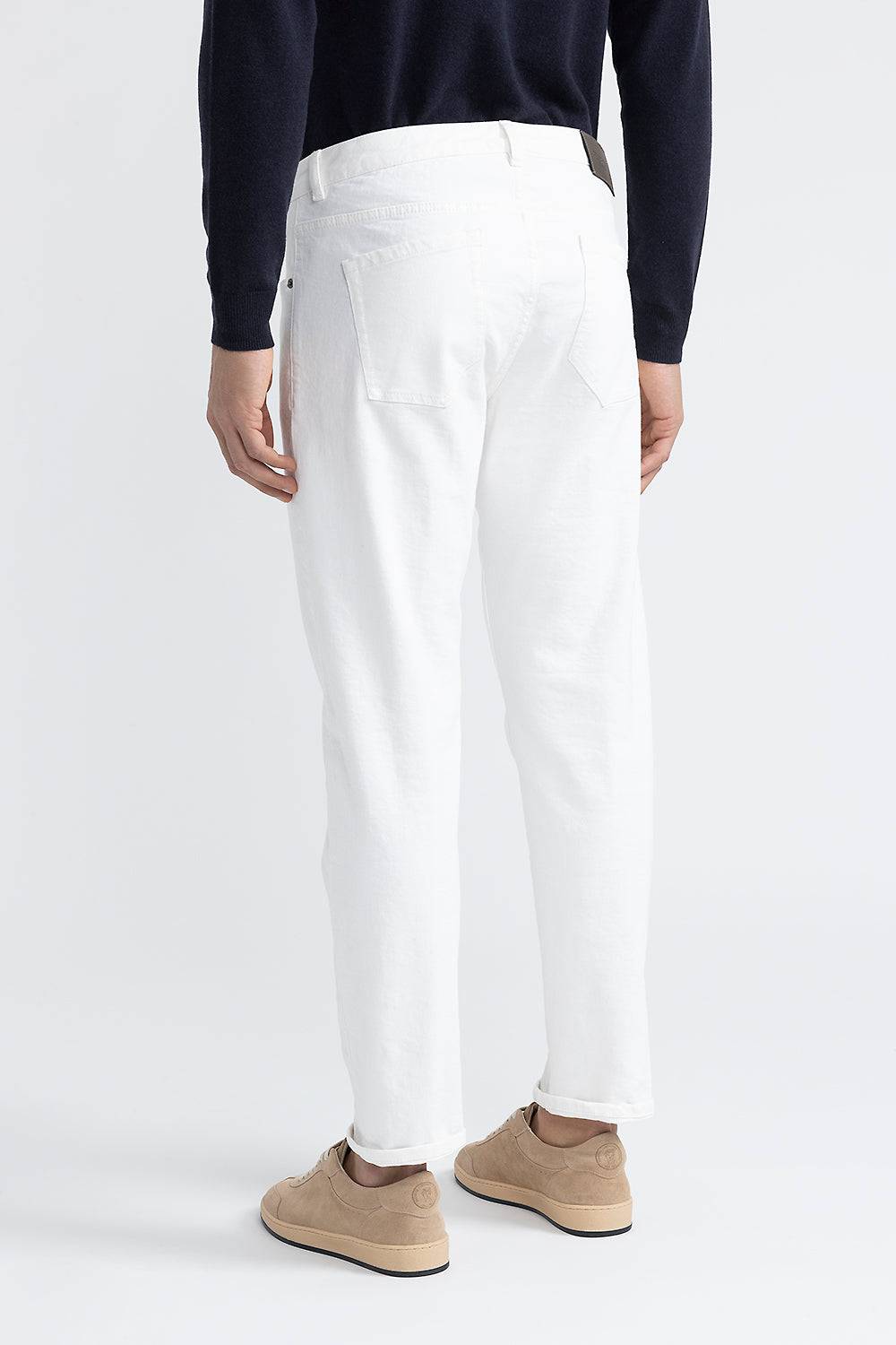 Peserico Pantalone bull denim in twill di cotone stretch Only for today