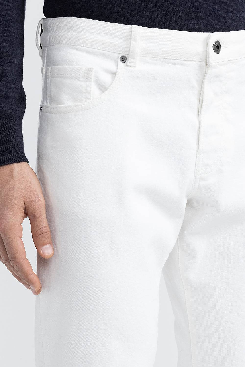 Peserico Pantalone bull denim in twill di cotone stretch Only for today