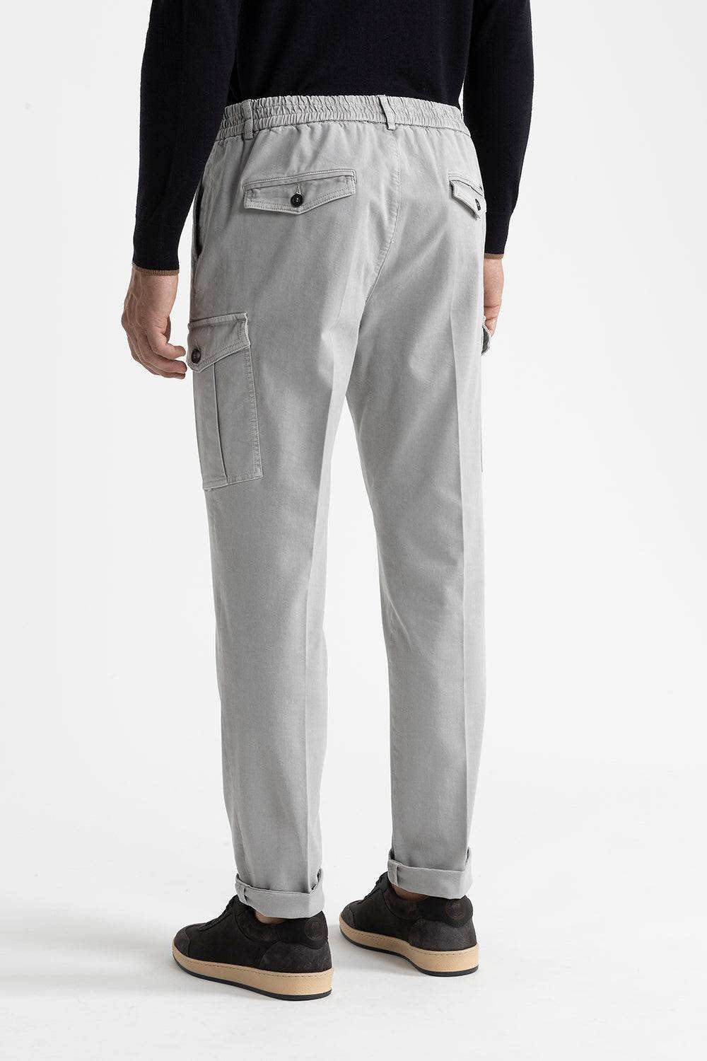 Peserico Pantalone chino tasconato in cotone Fino al 55% di sconto