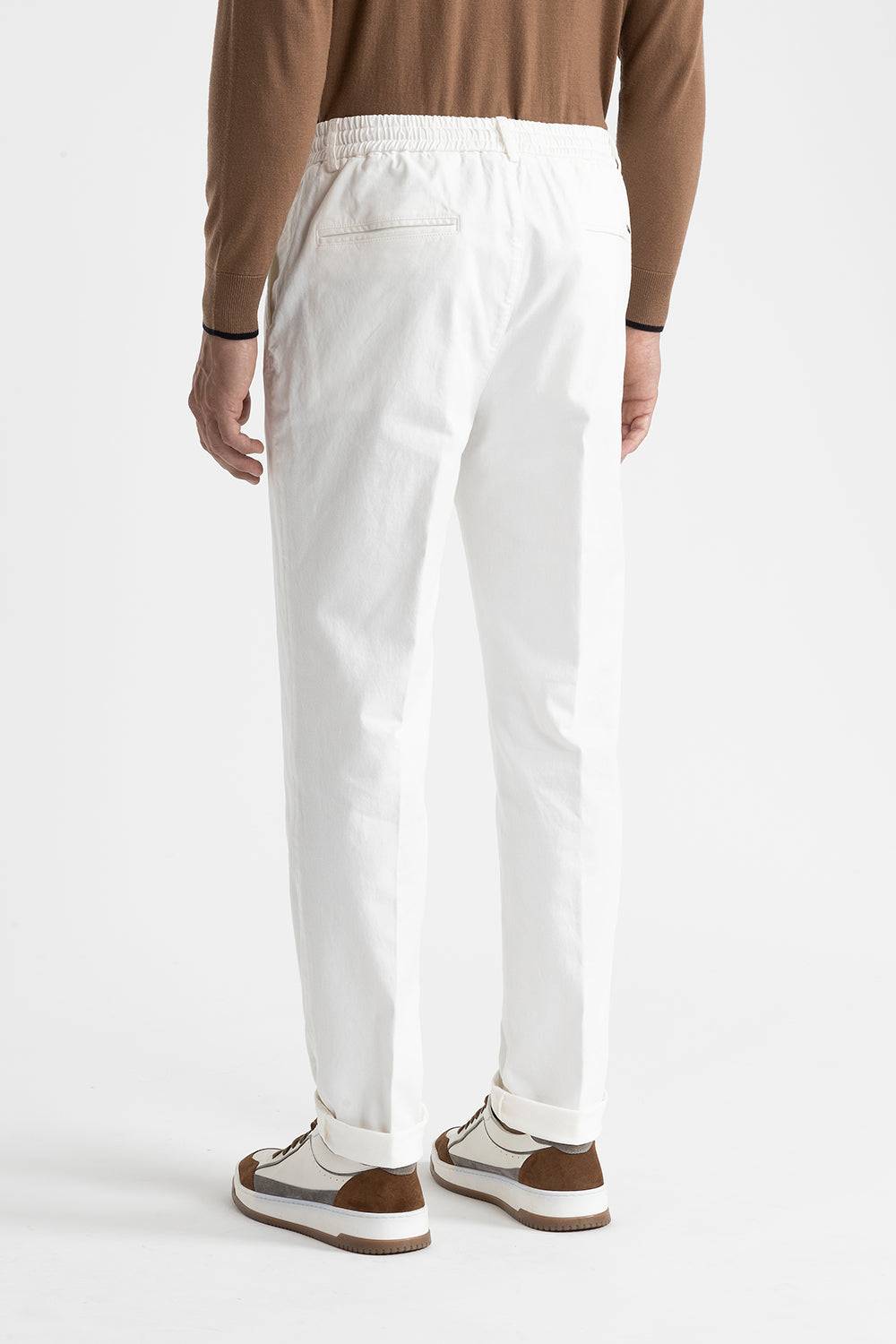Peserico Pantalone jogger in cotone, seta e tencel Limitato a 3 giorni