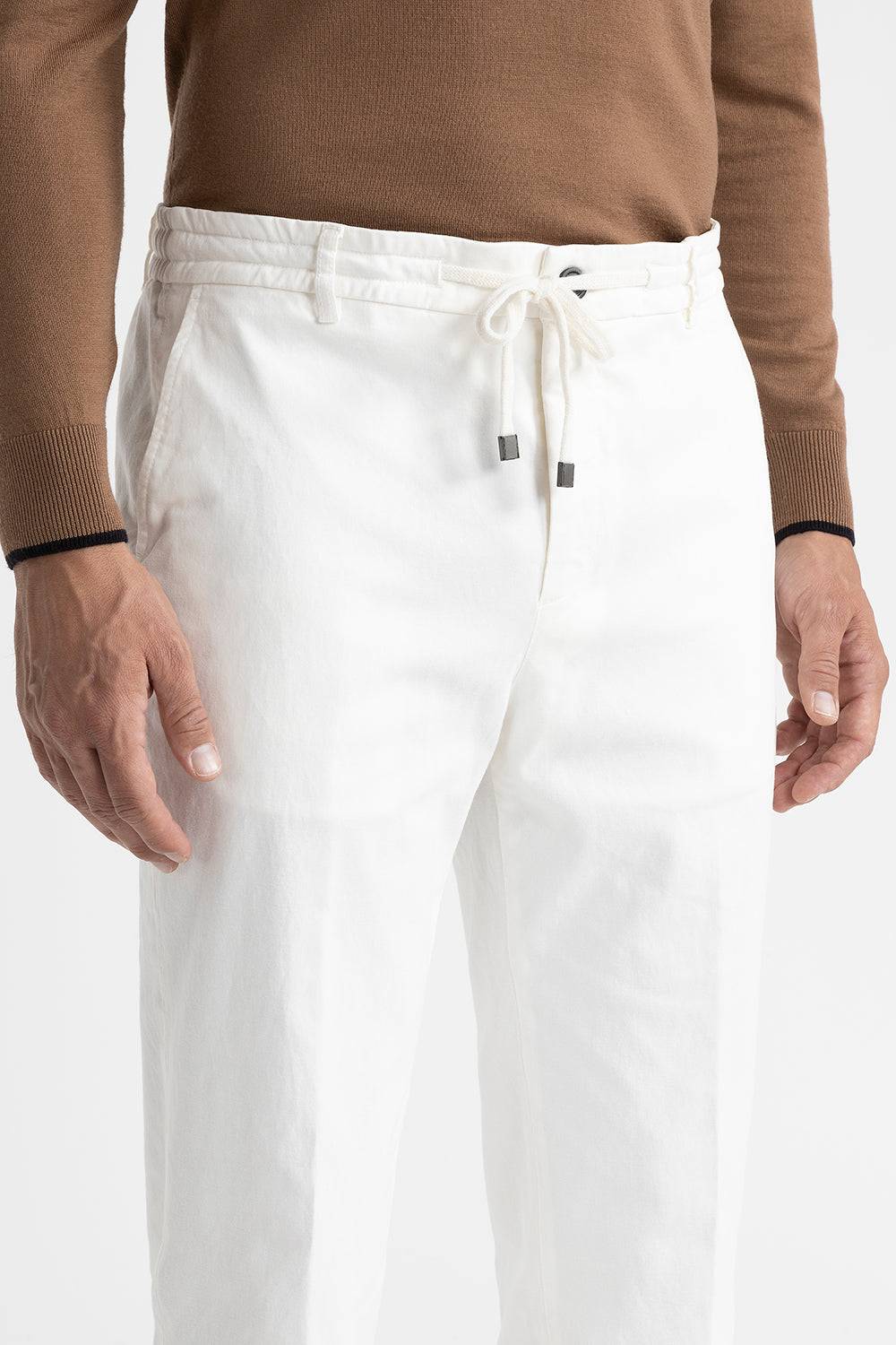 Peserico Pantalone jogger in cotone, seta e tencel Limitato a 3 giorni