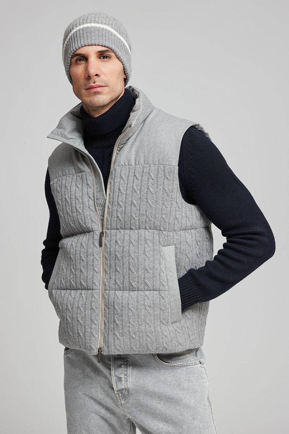 Peserico Berretto in lana e cashmere Sconti questo mese