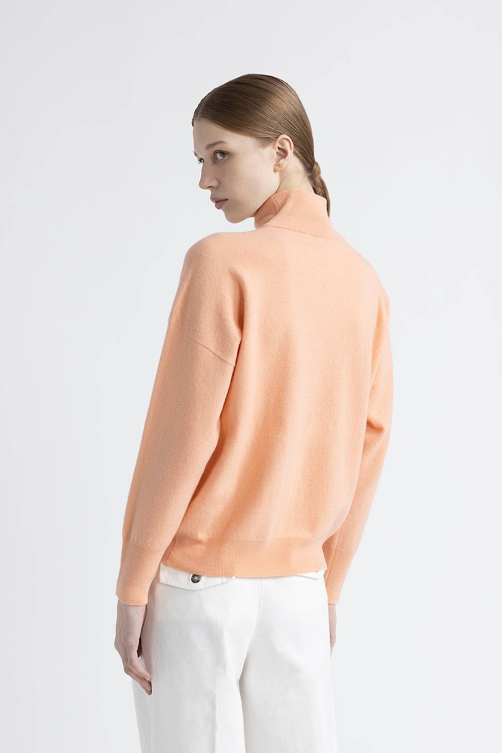 Peserico Maglia collo alto in lana e cashmere Novità