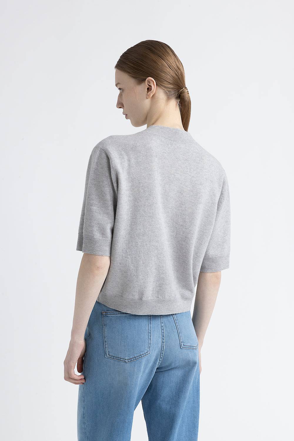 Peserico Maglia con scollo a V in lana e cashmere Presa