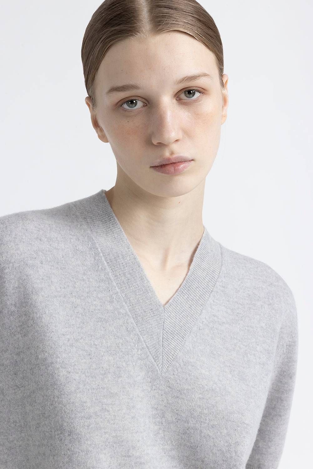 Peserico Maglia con scollo a V in lana e cashmere Presa