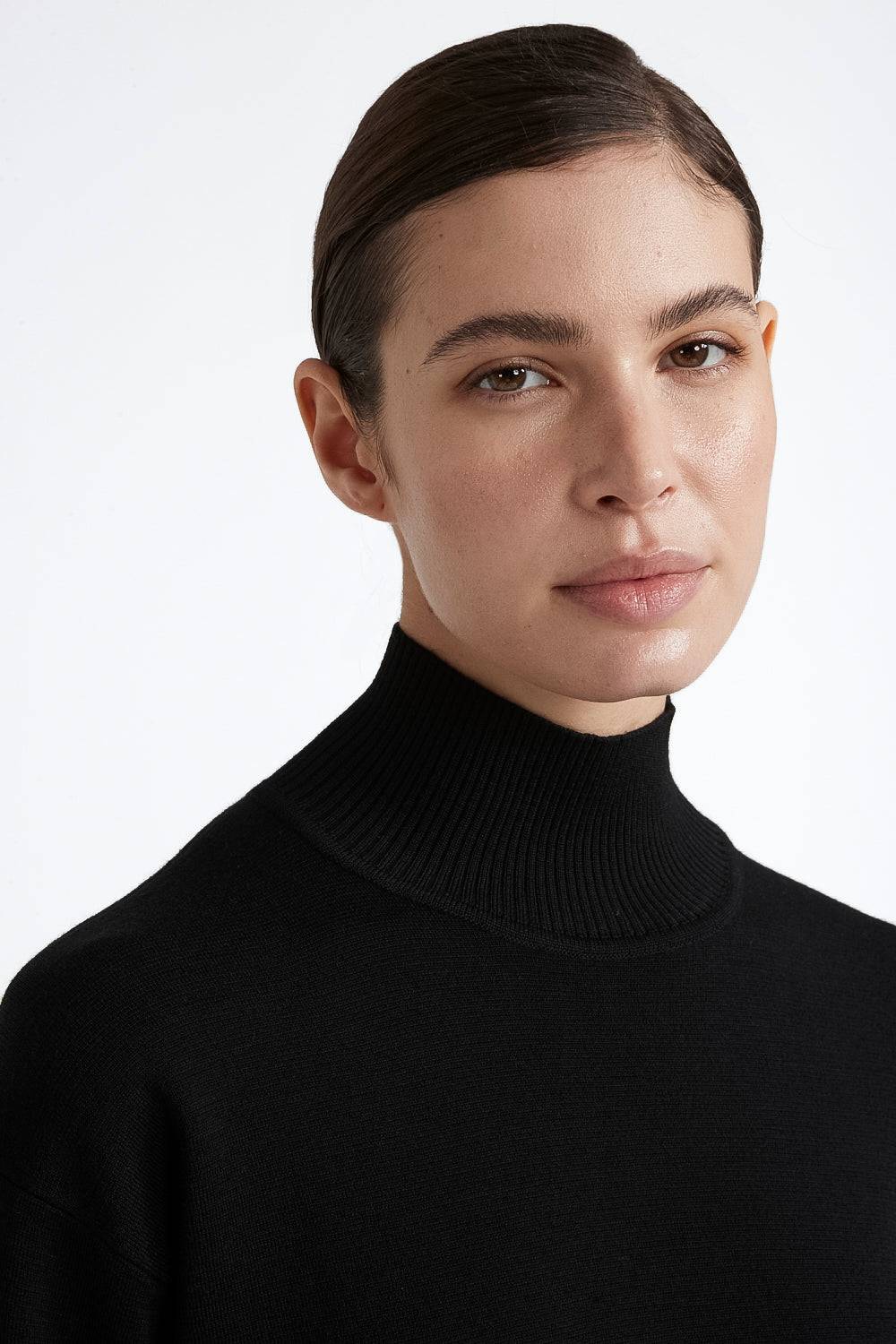 Peserico Maglia collo alto in lana Saldi