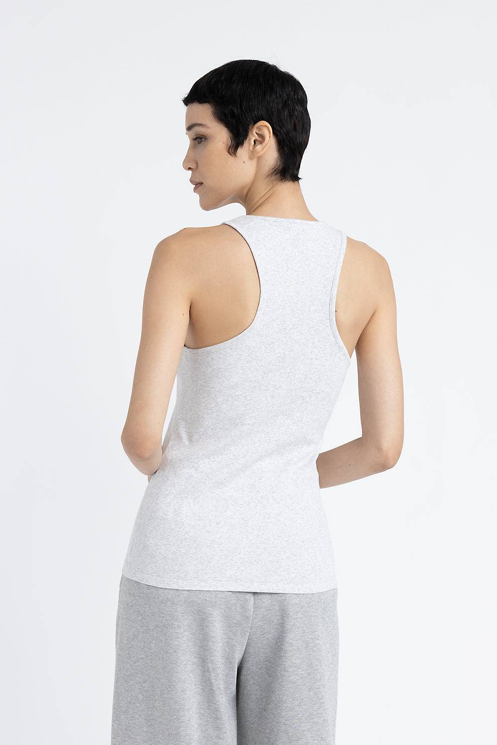 Peserico Top vogatore in jersey di cotone Fornitura limitata
