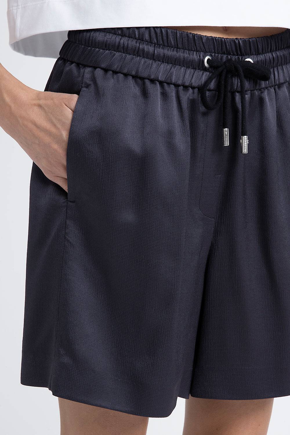 Peserico Shorts in lana viscosa Smaltimento dello stoccaggio
