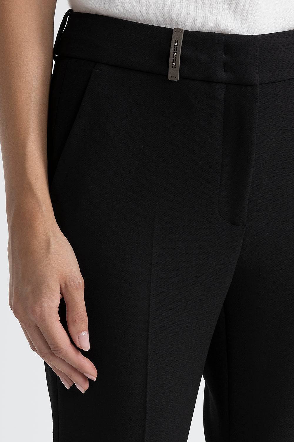 Peserico Pantalone in viscosa-cotone stretch Prezzo basso