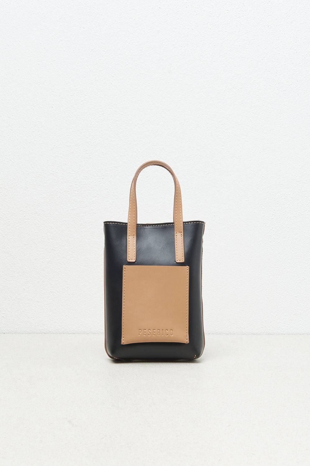 Peserico Borsa micro portacellulare in vera pelle Ritorno libero