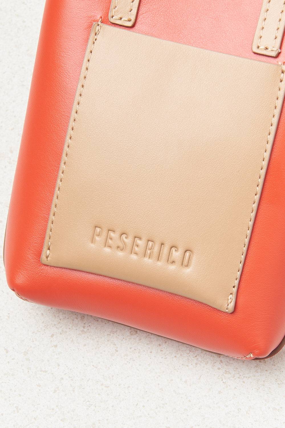 Peserico Borsa micro portacellulare in vera pelle Rilascio limitato