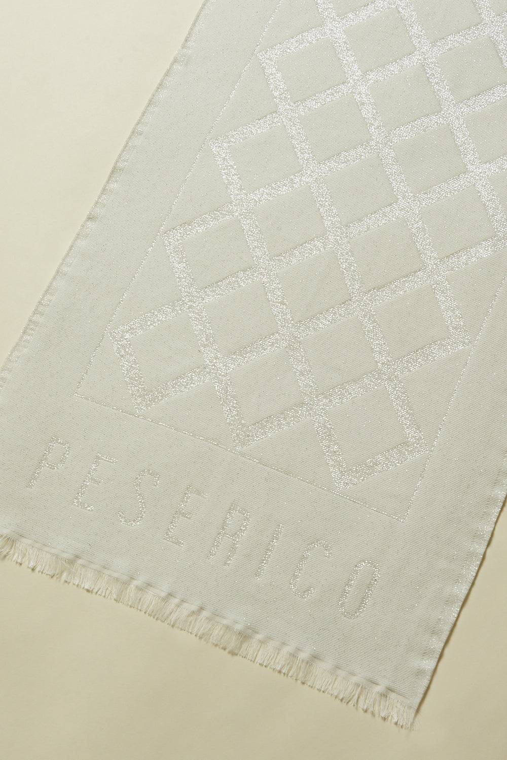Peserico Stola in lana e modal con motivo geometrico Fino al 65% di sconto