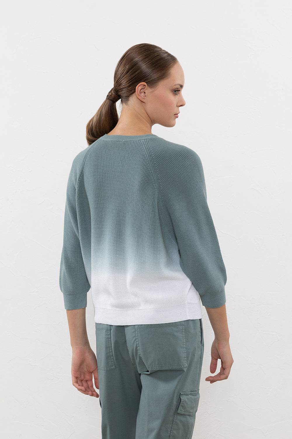 Peserico Maglia in filato di puro cotone Presa