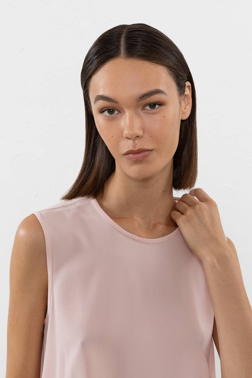 Peserico Top in crepe de chine misto seta Spedizione gratuita