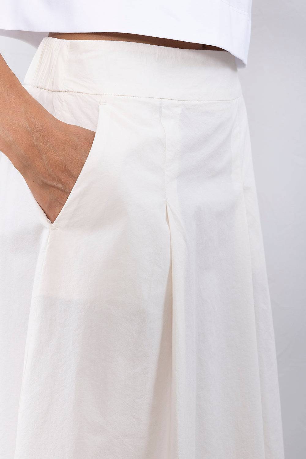 Peserico Gonna in popeline di cotone Flash Sale
