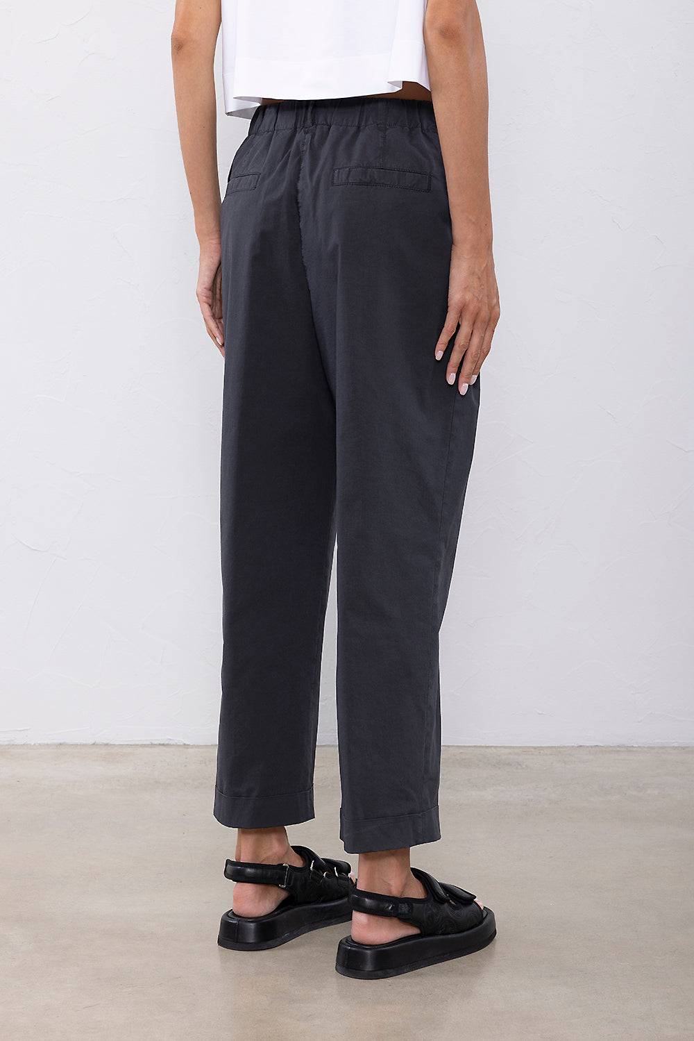 Peserico Pantalone in tela leggera di cotone e lyocell Offerta San Valentino