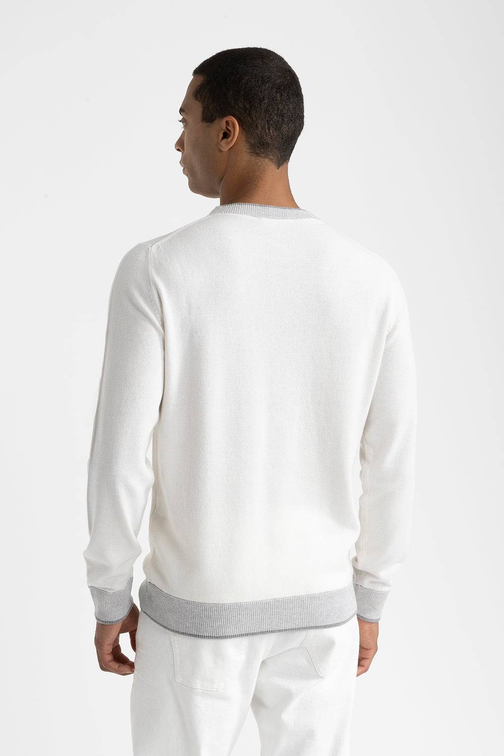 Peserico Maglia girocollo in lana, seta e cashmere Enormi risparmi