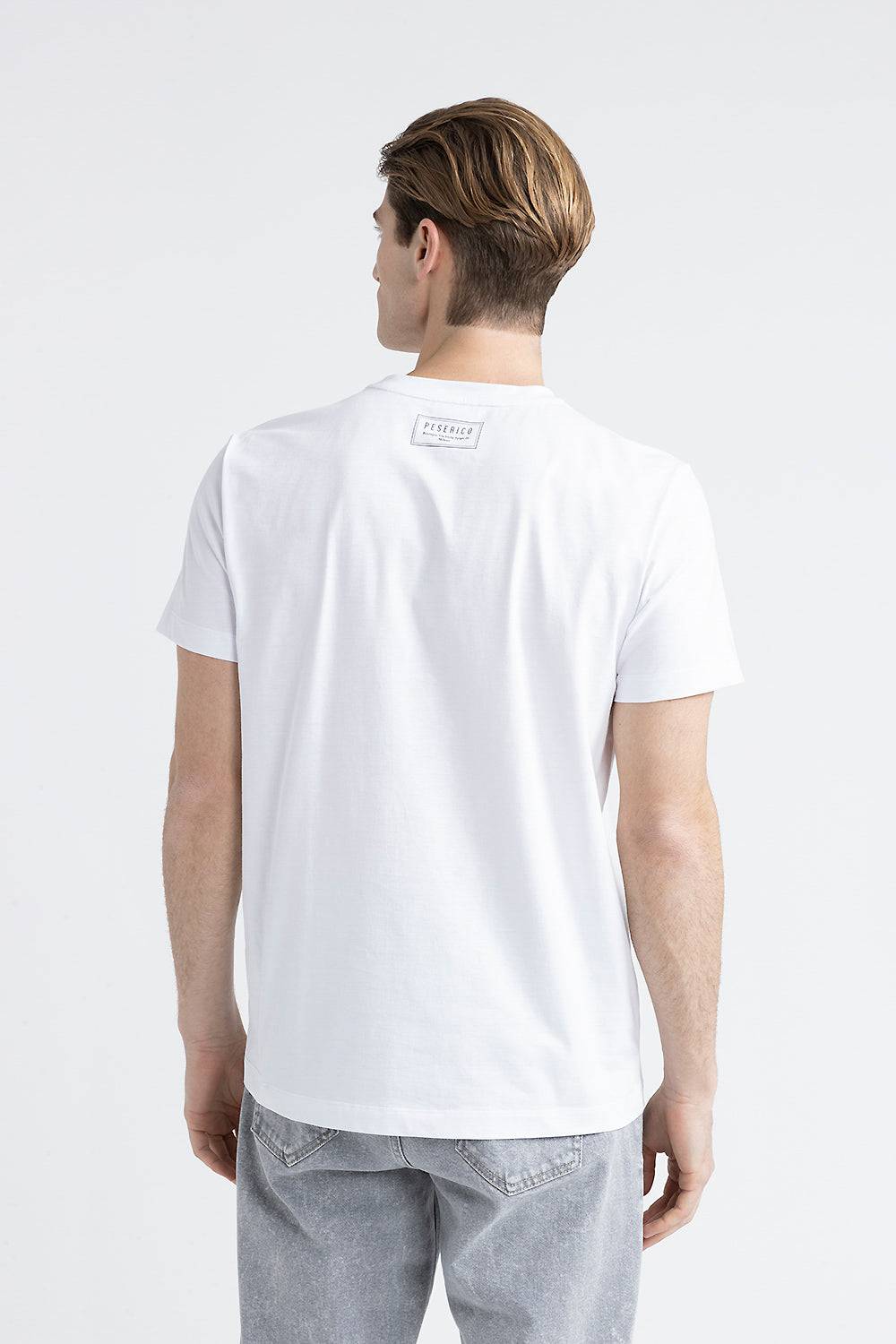 Peserico T-shirt in morbido jersey di puro cotone ACQUISTA ORA