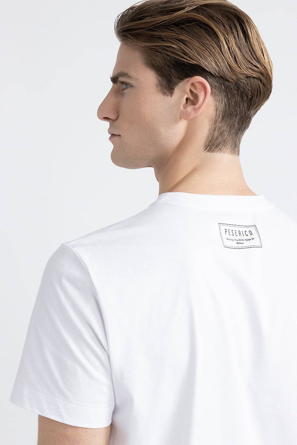 Peserico T-shirt in morbido jersey di puro cotone ACQUISTA ORA