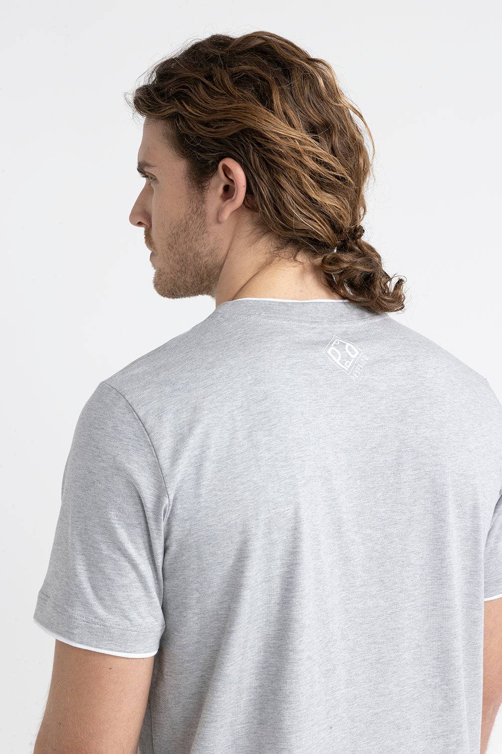 Peserico T-shirt in morbido jersey di puro cotone Ultimo giorno