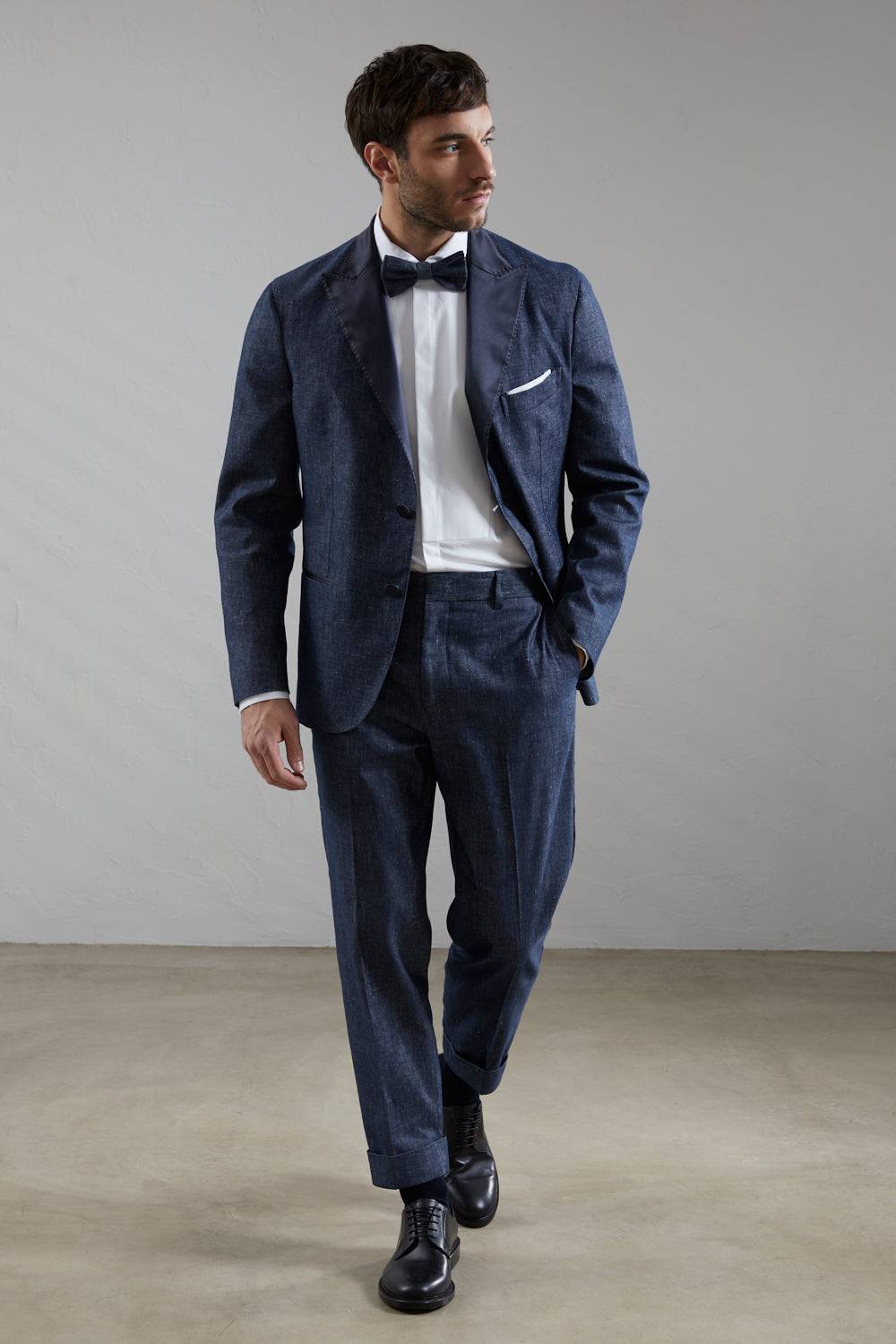 Peserico Pantalone flat in lino cotone Fino al 65% di sconto