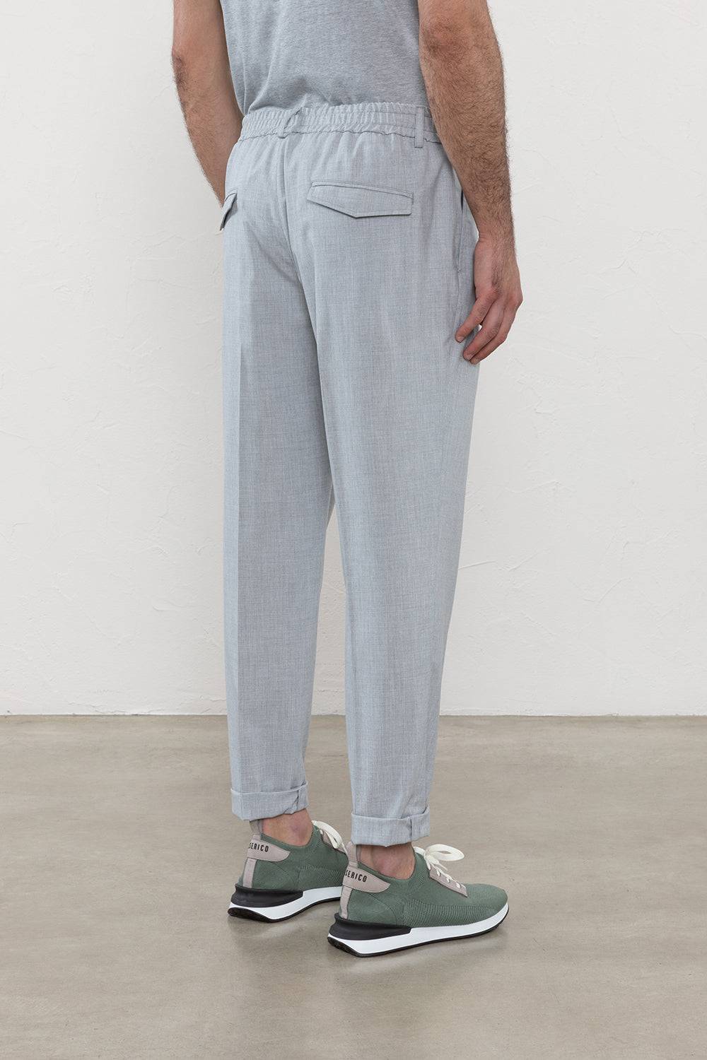 Peserico Pantalone jogger in tela tecnica di viscosa stretch Offerta speciale della fabbrica