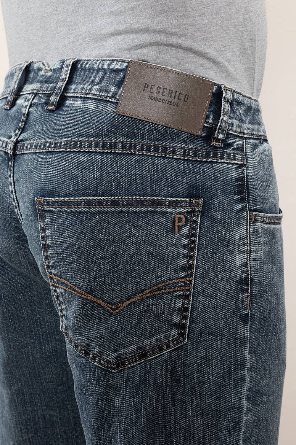 Peserico Denim 5 tasche in cotone morbido Solo un giorno rimasto