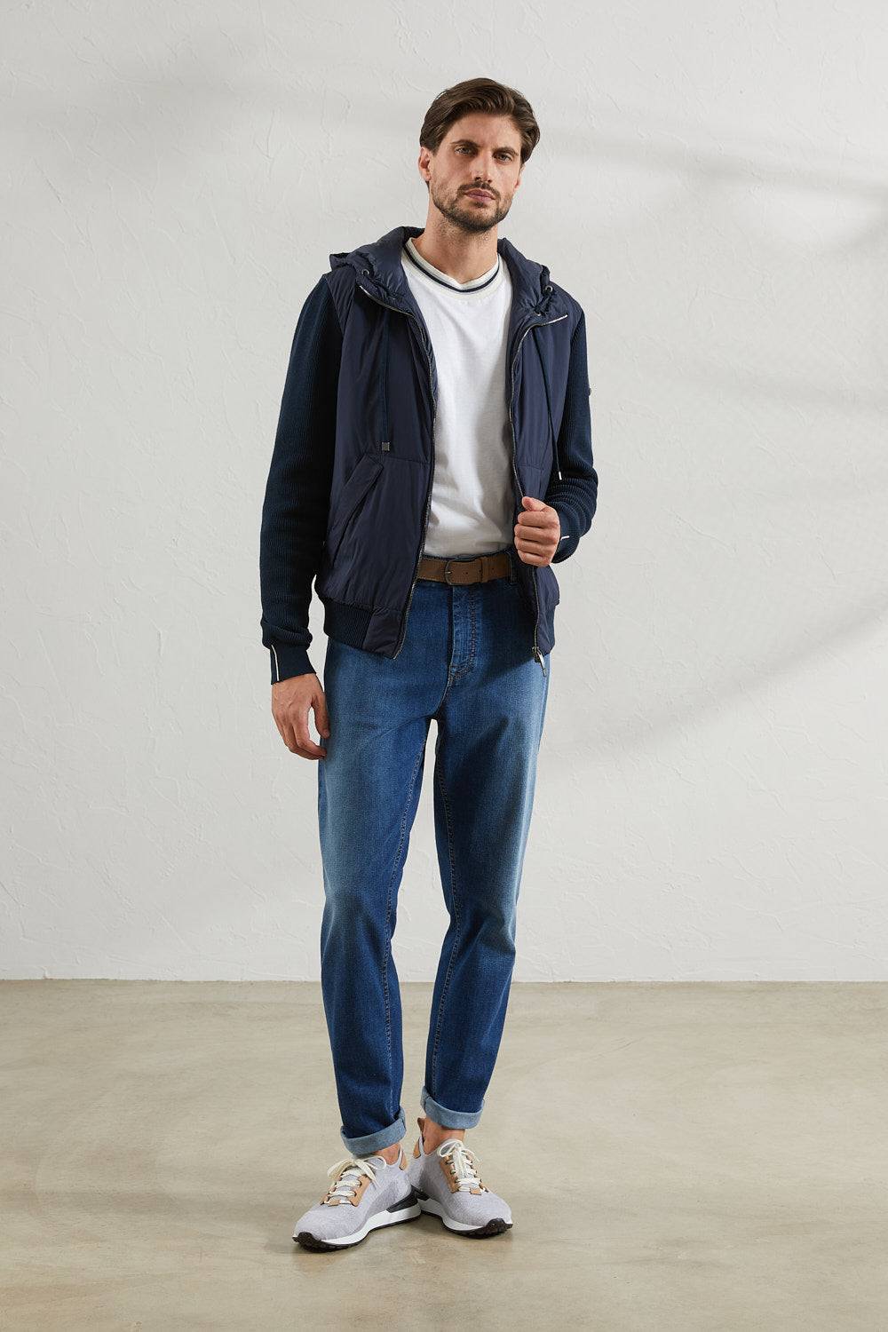 Peserico Pantalone in leggero denim di cotone Super sconto