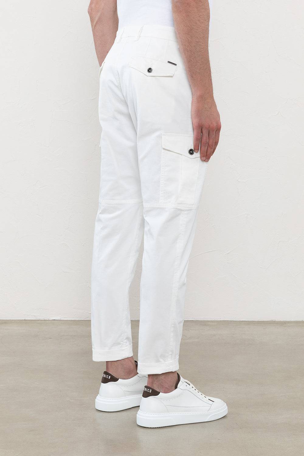 Peserico Pantalone chino in gabardina di cotone Trasporto libero internazionale