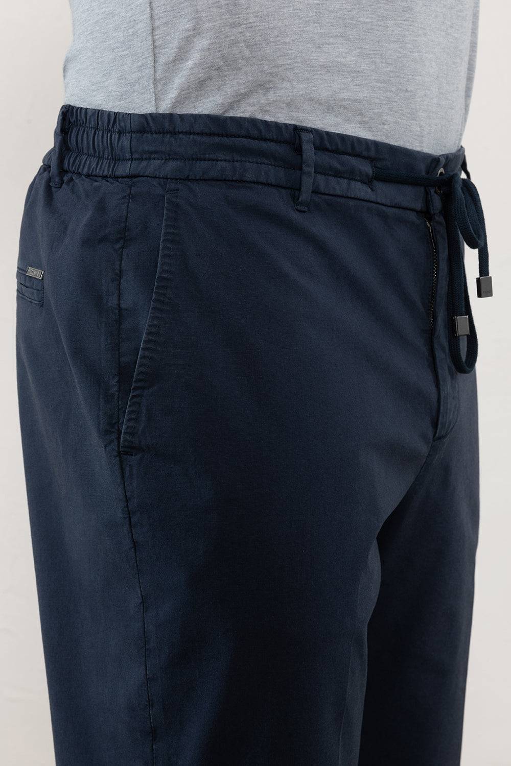 Peserico Pantalone jogger in leggera tela di cotone lyocell Limitato a 3 giorni