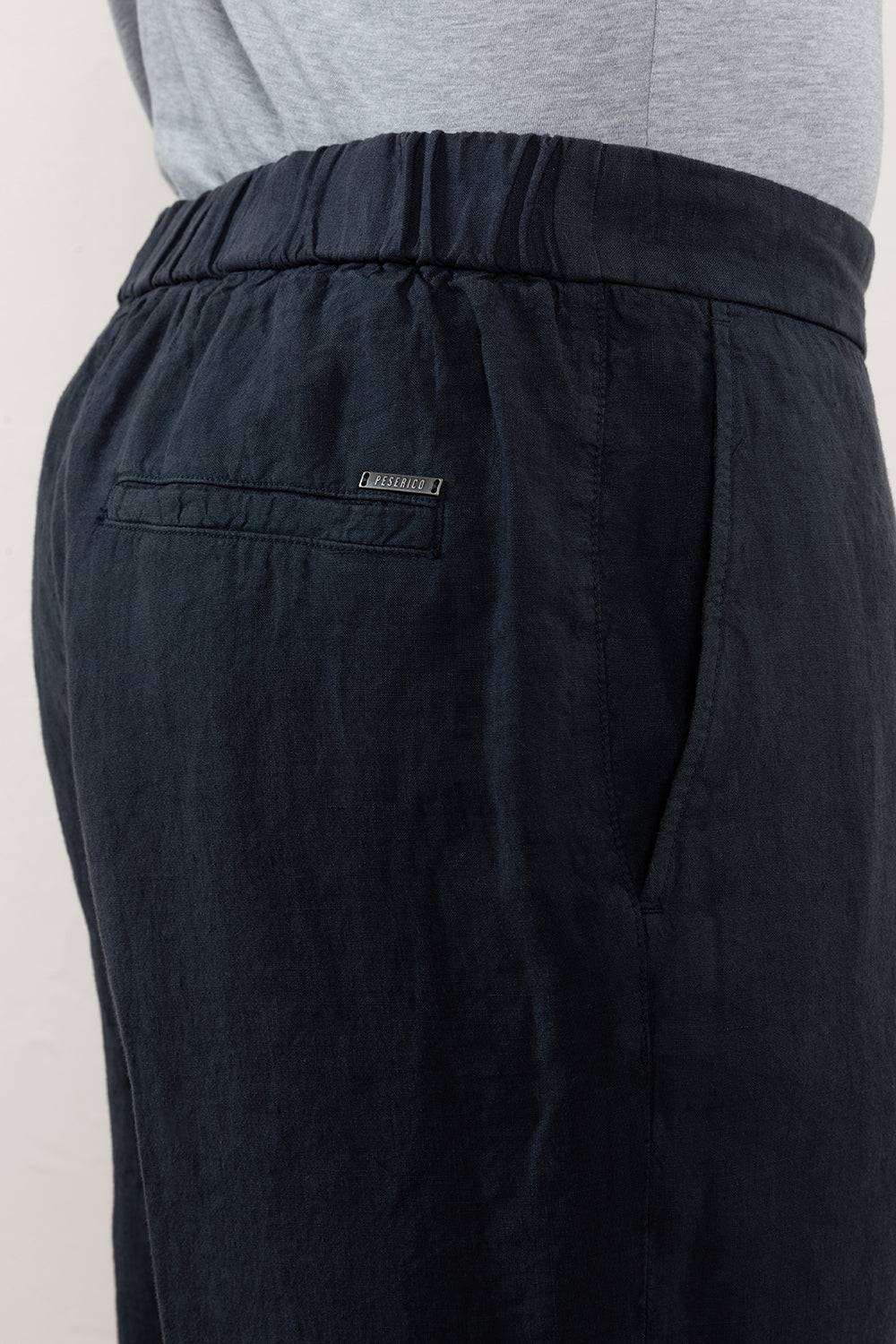 Peserico Pantaloncini in tela di lino Duty-free