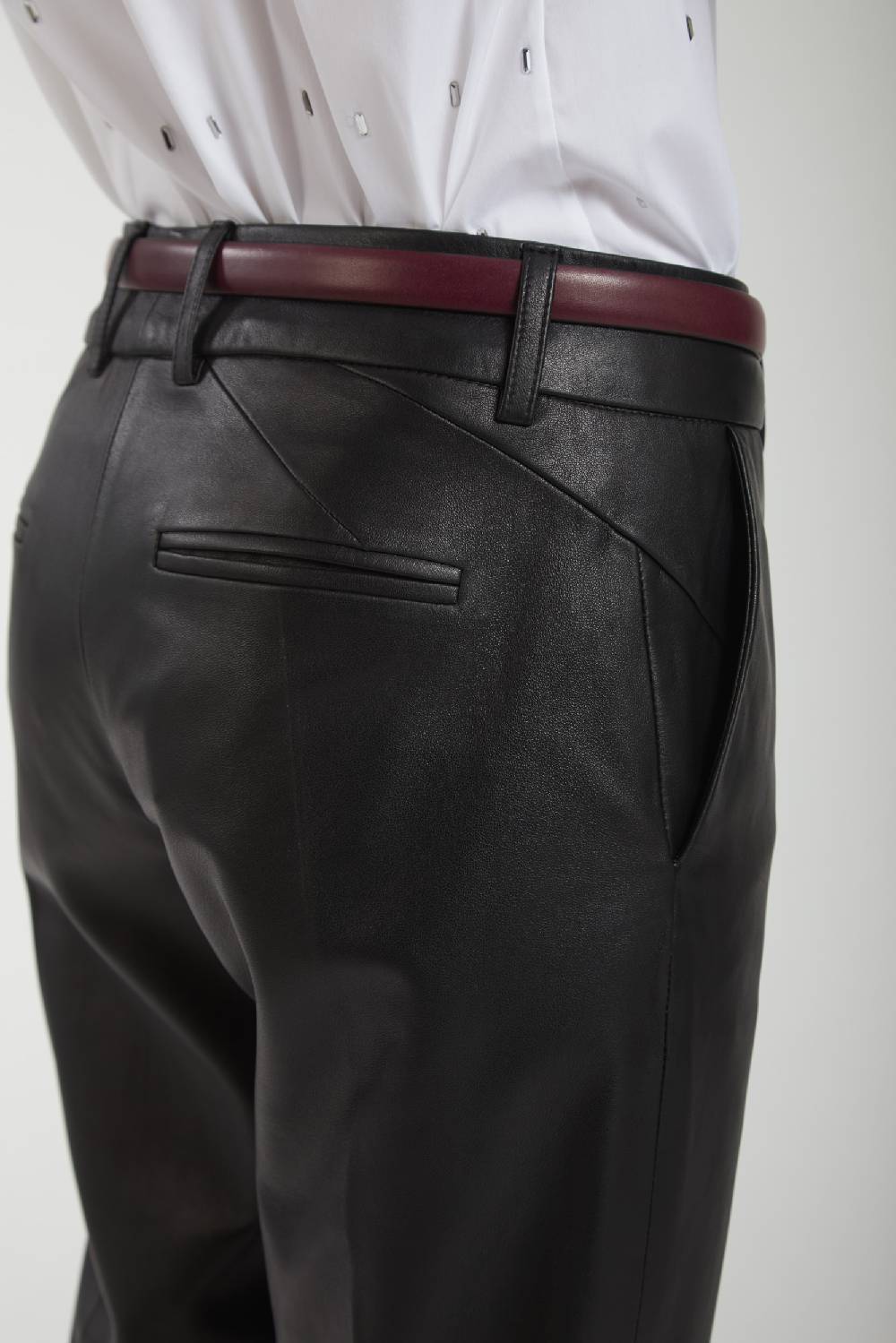 Piazza Sempione KIM Pantalone in nappa Saldi