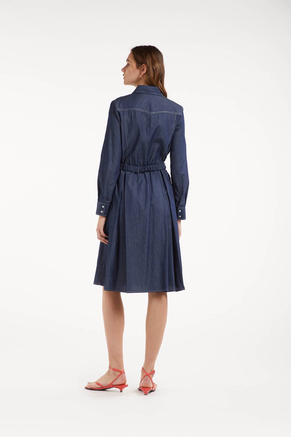 Piazza Sempione Abito camicia stile western Saldi Di Fabbrica