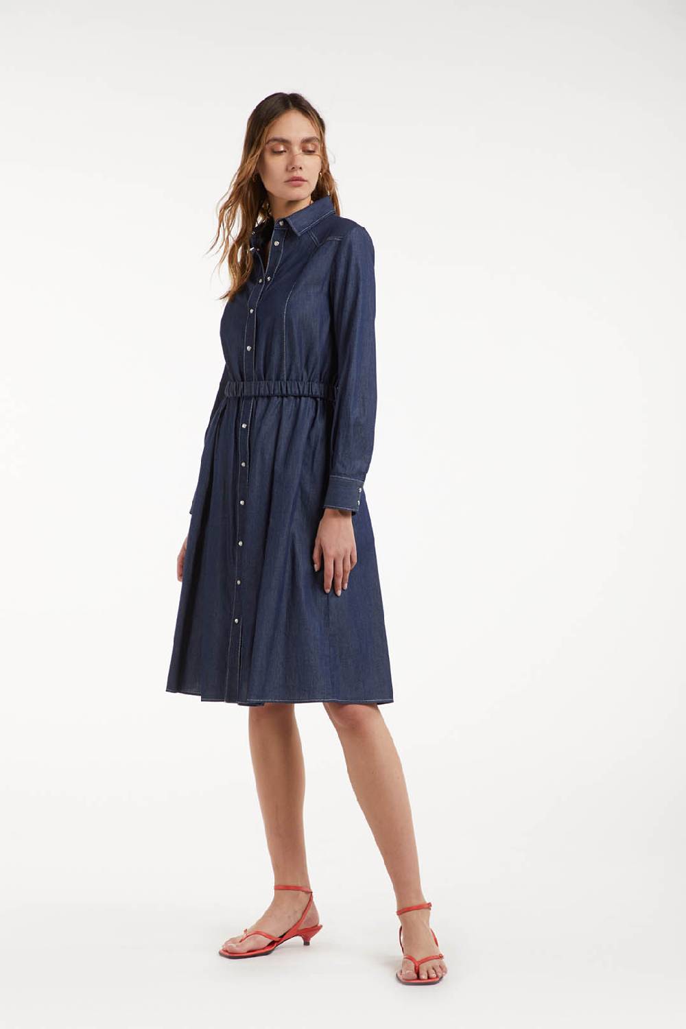 Piazza Sempione Abito camicia stile western Saldi Di Fabbrica