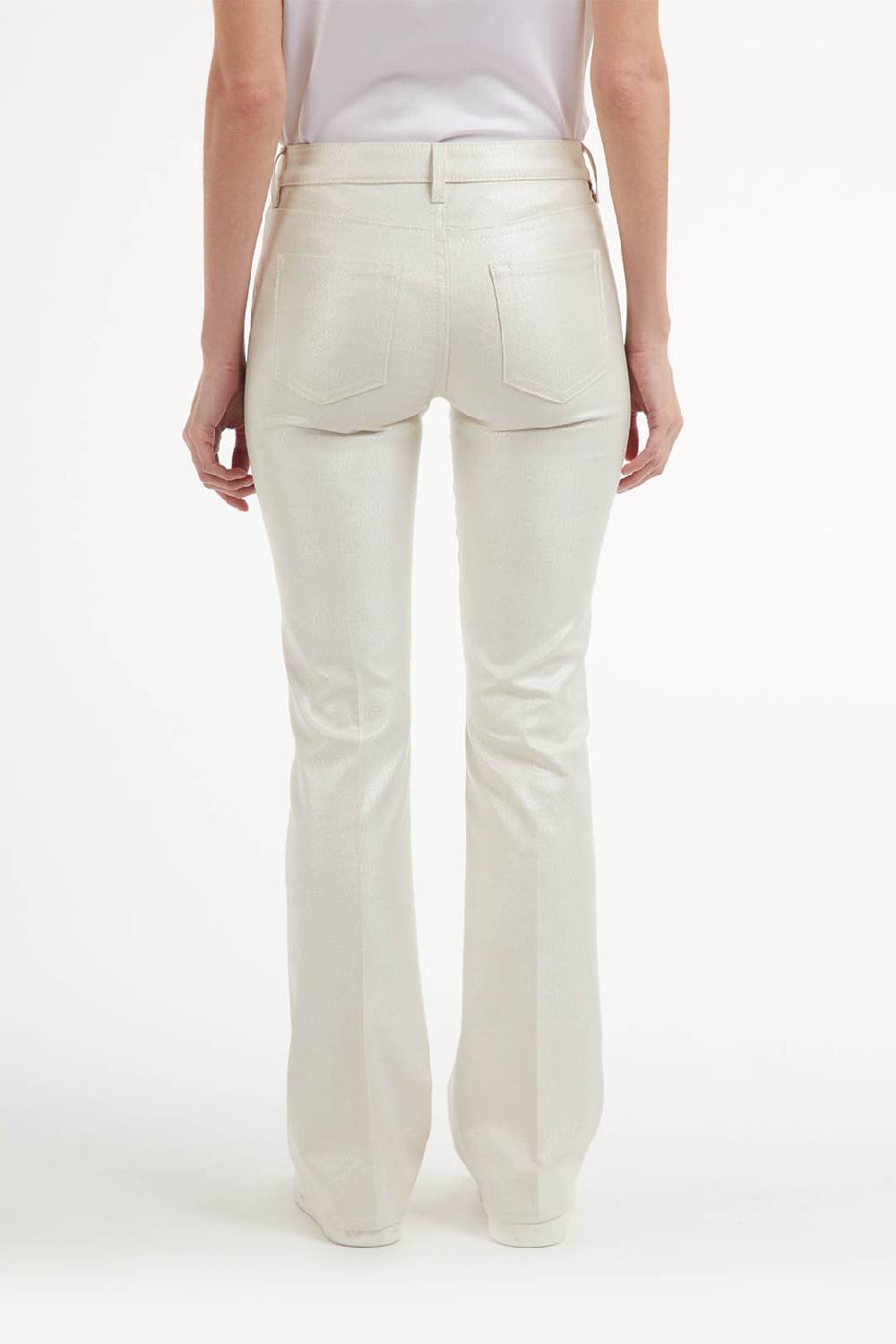 Piazza Sempione JENNIFER Pantalone bootcut effetto acqua Nuova