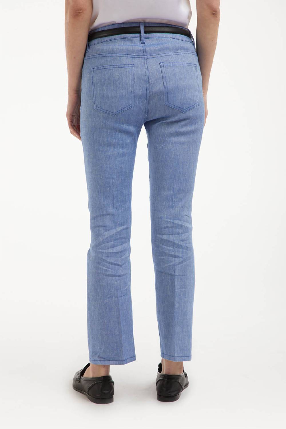 Piazza Sempione OLIVIA Pantalone 5 tasche effetto denim 2025