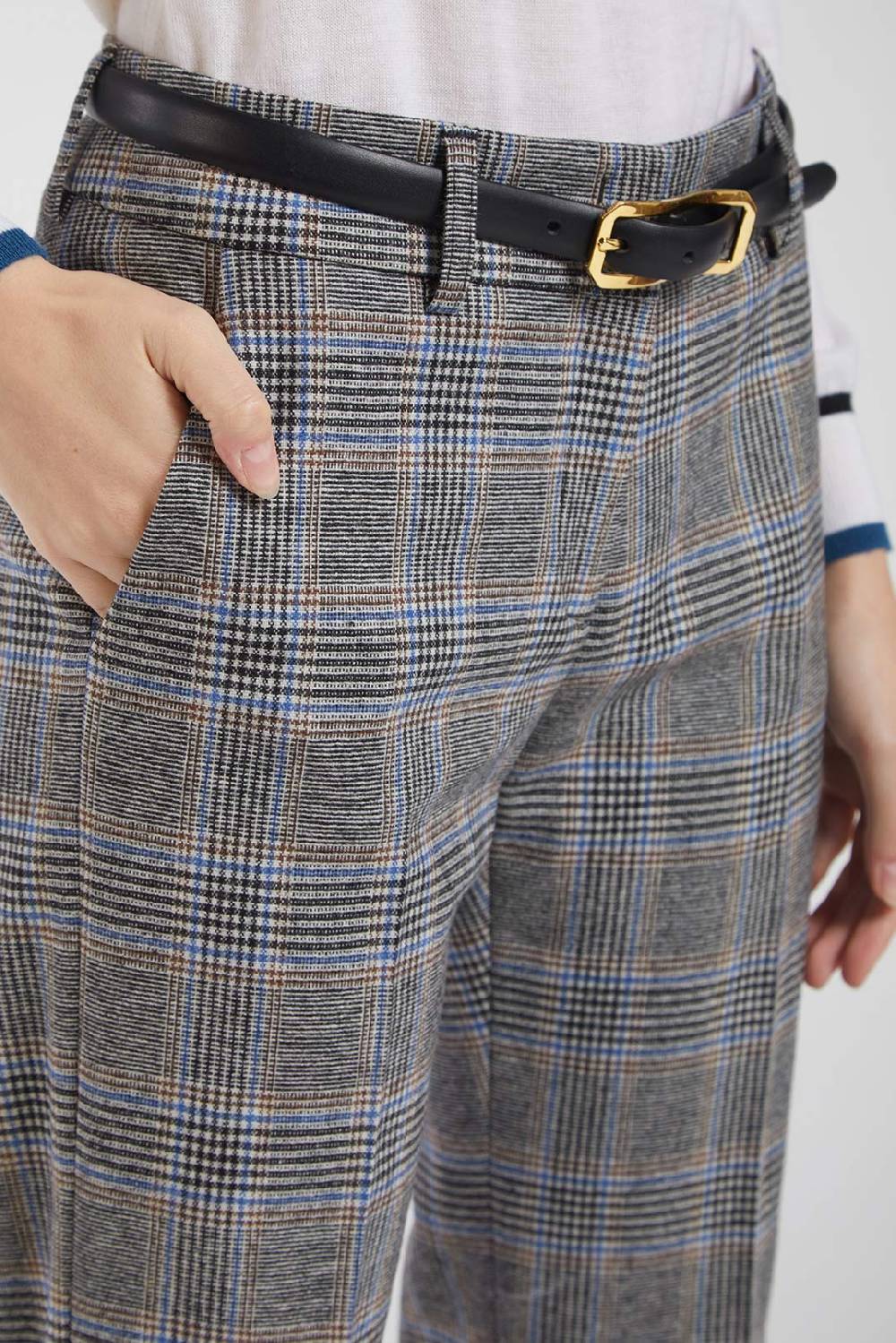 Piazza Sempione LUISA Pantalone Principe di Galles Prezzo Ridotto
