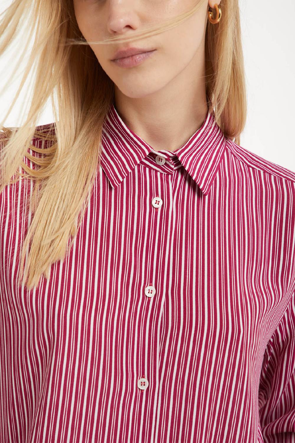 Piazza Sempione Camicia con stampa rigata Negozi Online