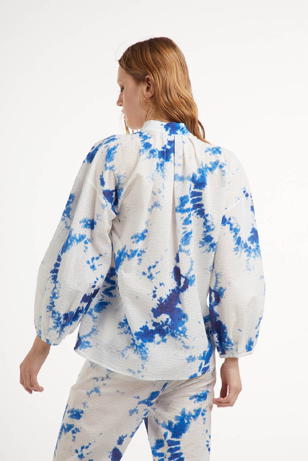Piazza Sempione Camicia con stampa tie dye Offerta