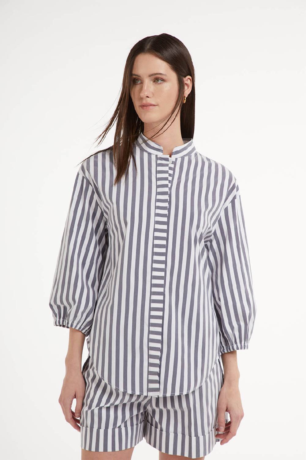 Piazza Sempione Camicia a righe verticali Economico