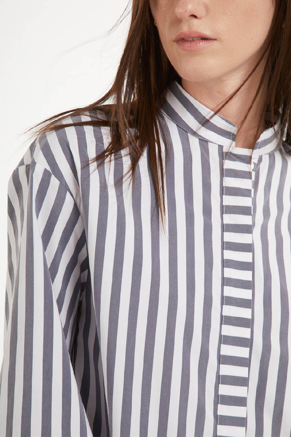 Piazza Sempione Camicia a righe verticali Economico