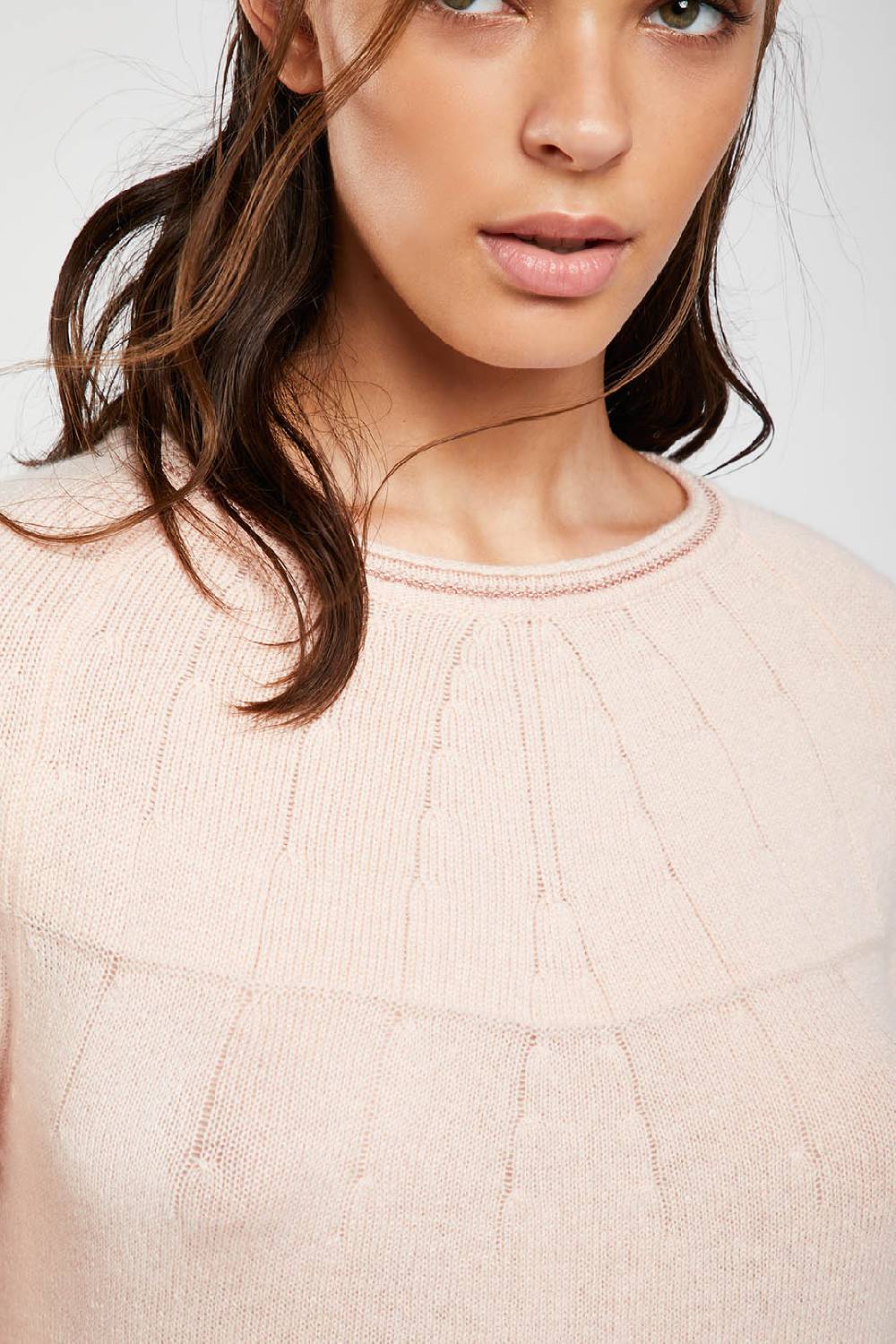 Piazza Sempione Maglia girocollo in cashmere Saldi Di Fabbrica