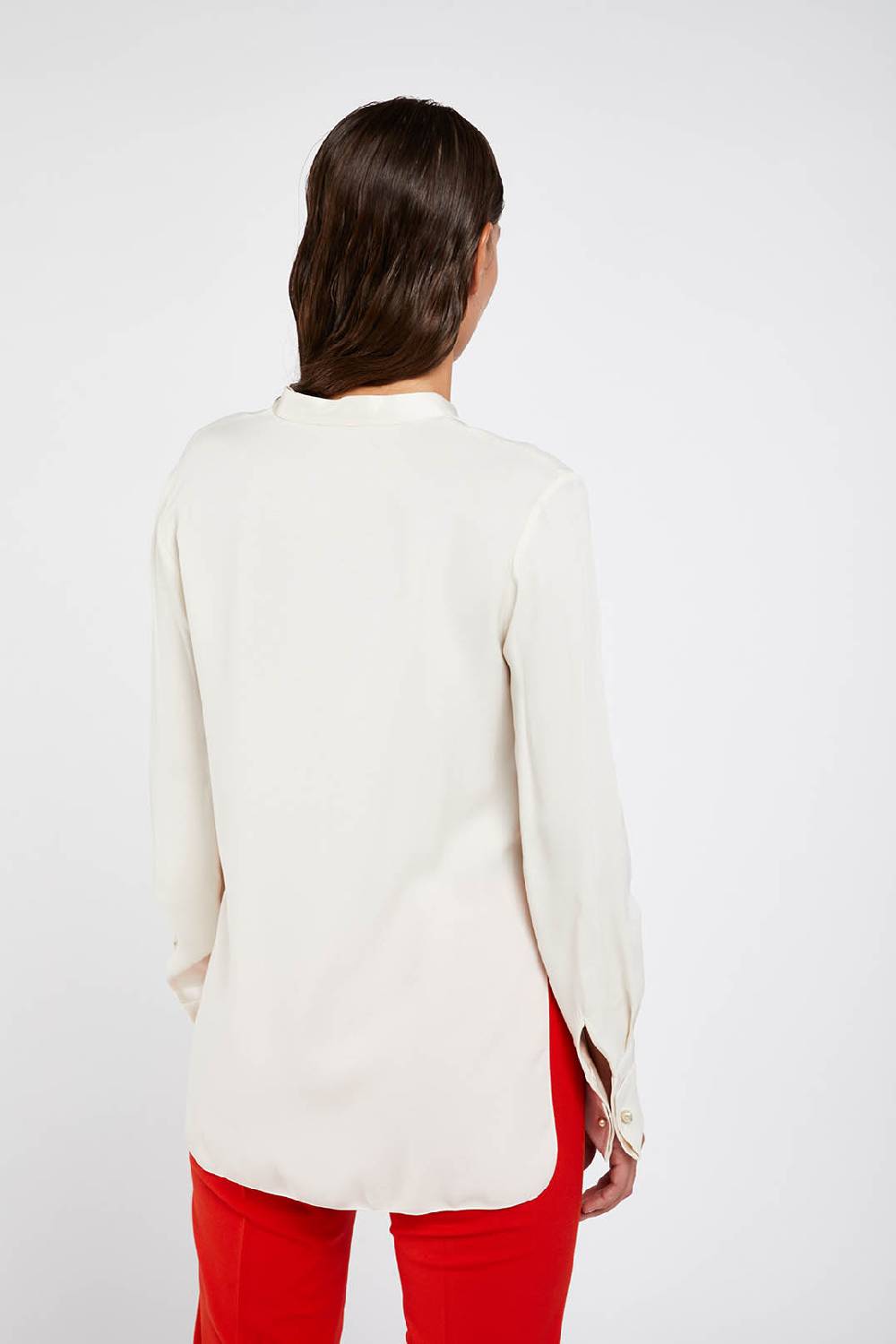 Piazza Sempione Camicia in cady enver satin Vendita