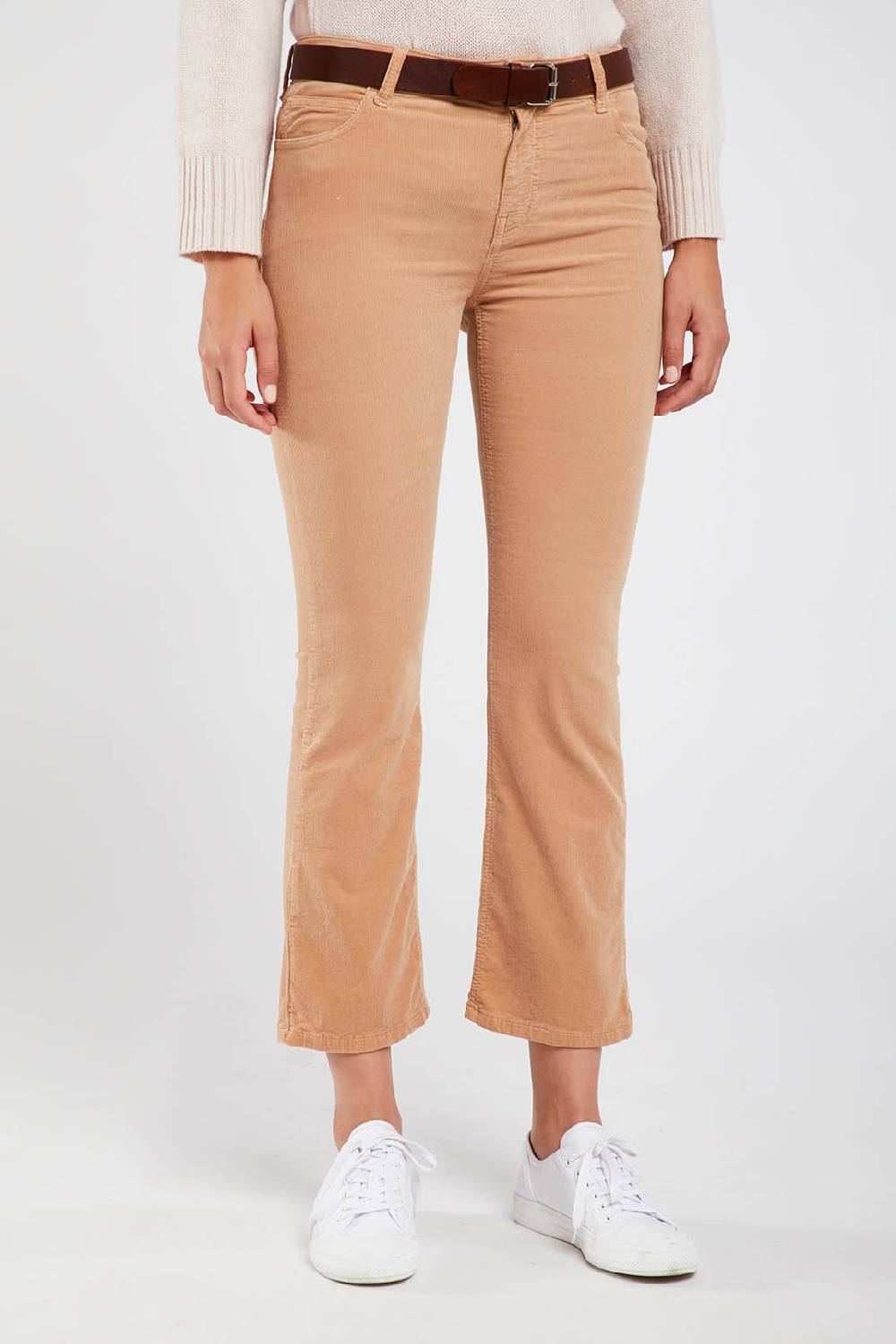 Piazza Sempione OLIVIA Velluto corduroy tinto capo Sconto