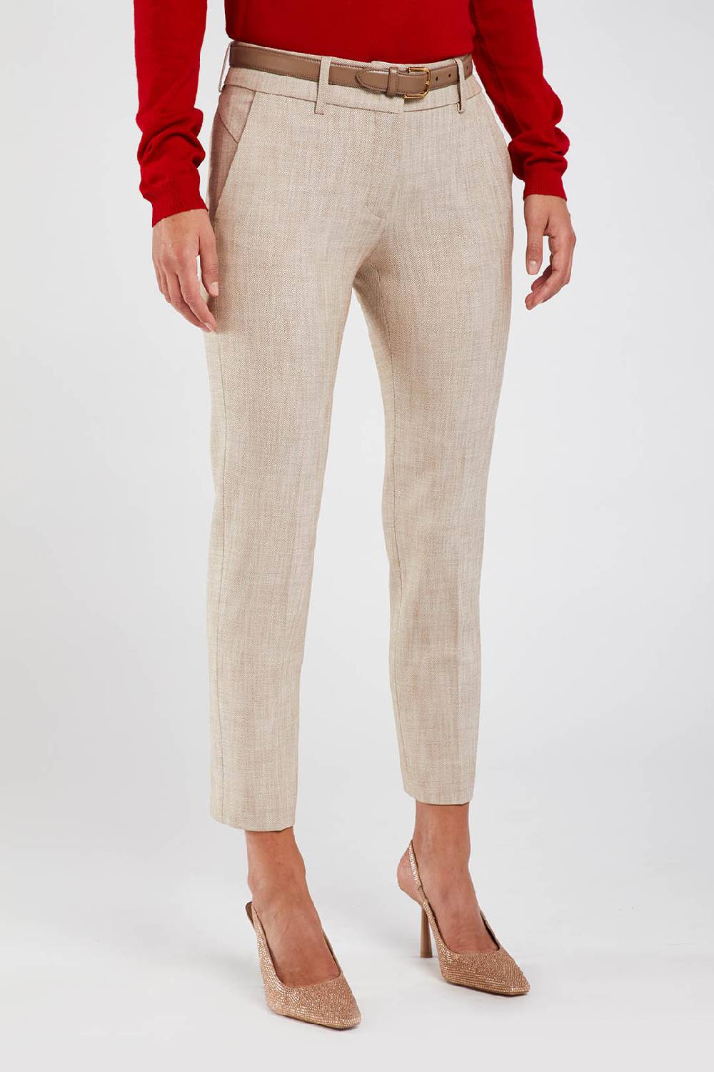 Piazza Sempione KIM Gabardina diagonale stretch Online