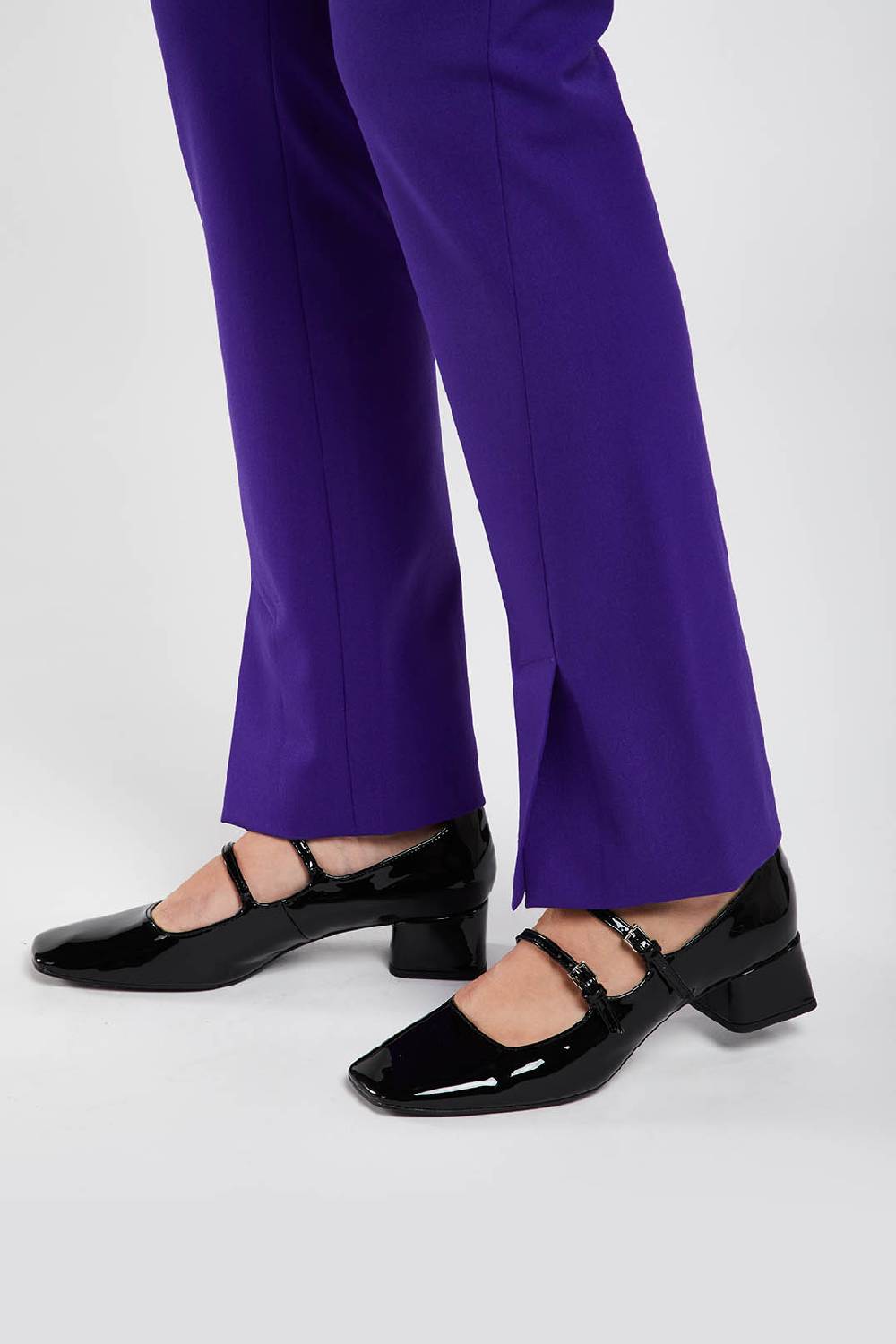 Piazza Sempione Pantalone vita alta in lana bielastica Moda
