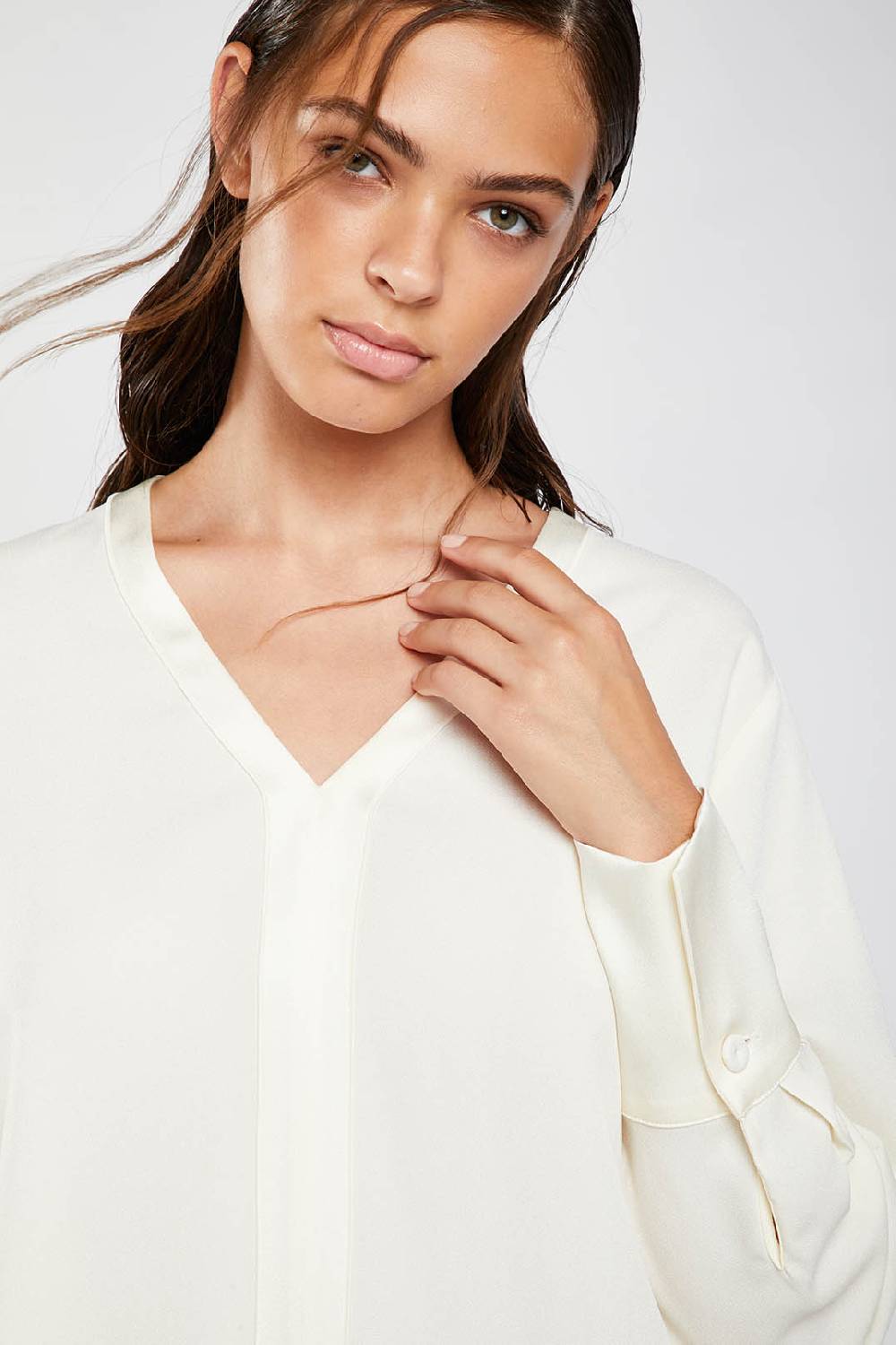 Piazza Sempione Camicia in cady enver satin Comprane uno, ottenene uno gratis