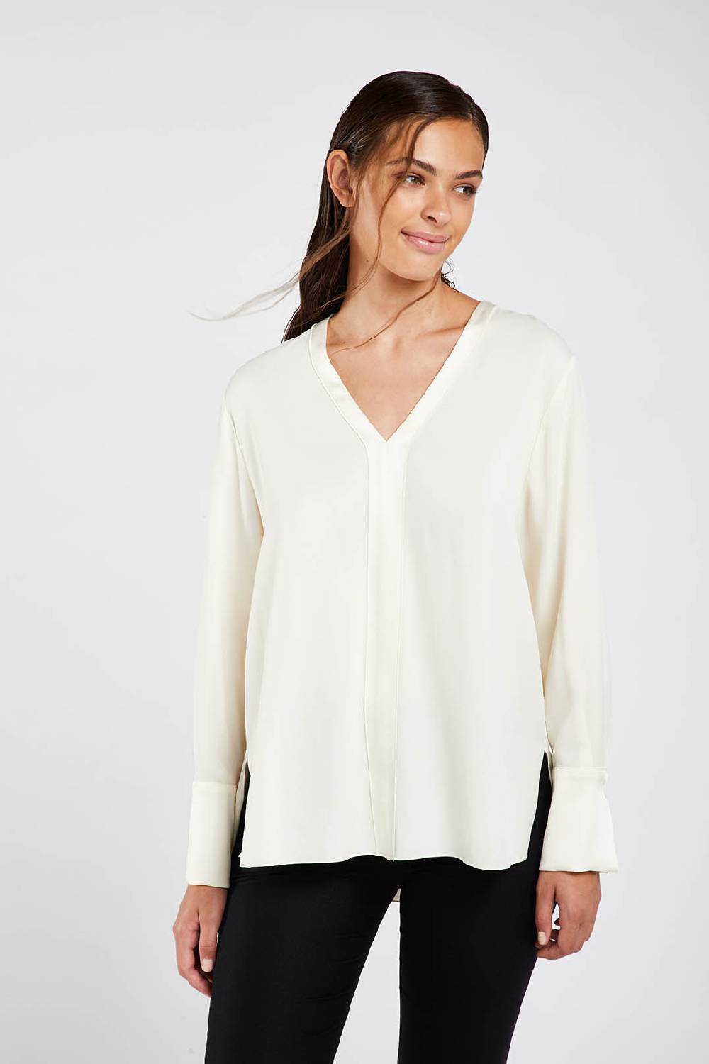 Piazza Sempione Camicia in cady enver satin Comprane uno, ottenene uno gratis