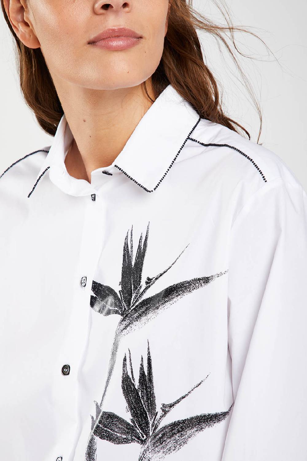 Piazza Sempione Camicia uomo con stampa piazzata Super Saving Price