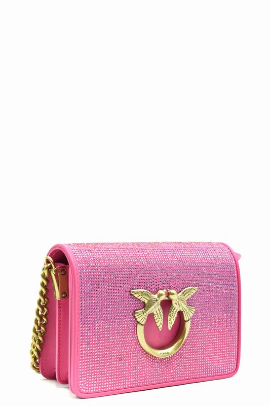 PINKO A tracolla Codice prodotto: LOVECLICKMINI FULL-STRN17Q Nuovo